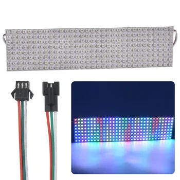 10PCS 8*32 Full color DC5V WS2812B Panel SK6812 WS2812 5050 RGB SMD Flexible LED Pixel Panel Light White Black PCB
10PCS 8*32 Full color DC5V WS2812B Panel SK6812 WS2812 5050 RGB SMD Flexible LED Pixel Panel Light White Black PCB