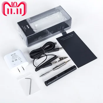 Mini TS80 Portable Electric Soldering Iron Adjustable Temperature Digital Solder Station OLED Display USB Type C Power Jack
Mini TS80 Portable Electric Soldering Iron Adjustable Temperature Digital Solder Station OLED Display USB Type C Power Jack