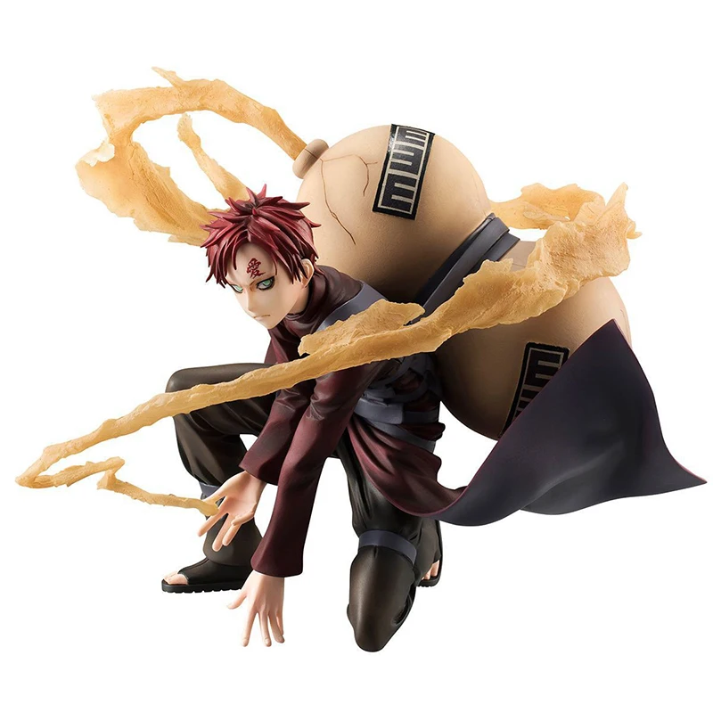 Наруто Shippuen Gaara фигурка 1/8 масштаб окрашенная повязка на голову Sabaku no кукла ПВХ