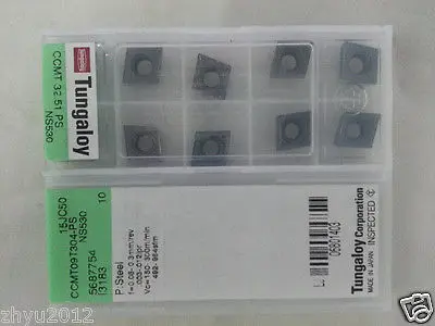DHL/EMS 2 Sets*Tungaloy CCMT09T304-PS NS530 CCMT32.51-PS Carbide Insert 10pcs/box