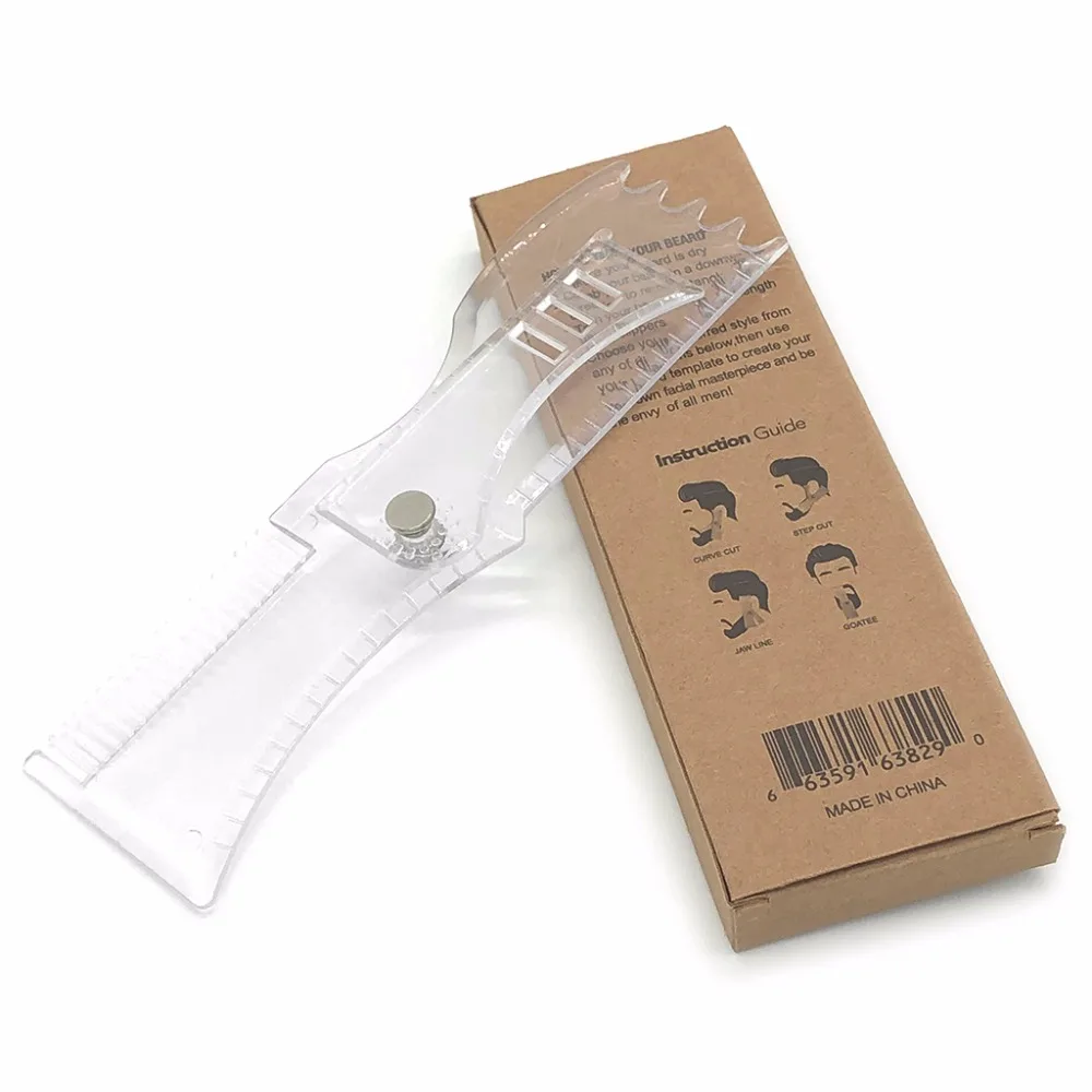 Beard Styling Template Stencil Hair Beard Comb for Men Lightweight and Flexible Fits All-In-One Beard Shaping Tool Portable
Beard Styling Template Stencil Hair Beard Comb for Men Lightweight and Flexible Fits All-In-One Beard Shaping Tool Portable
