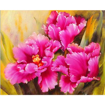 diy flower diamond crystal painting crossing points kit full drill square diamond embroidery mosaic decoration of the craft L17 
diy flower diamond crystal painting crossing points kit full drill square diamond embroidery mosaic decoration of the craft L17