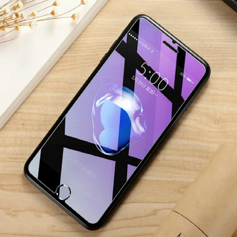 Анти синий луч протектор экрана для Iphone 8 Plus 7 6 6S ультра тонкая защитная