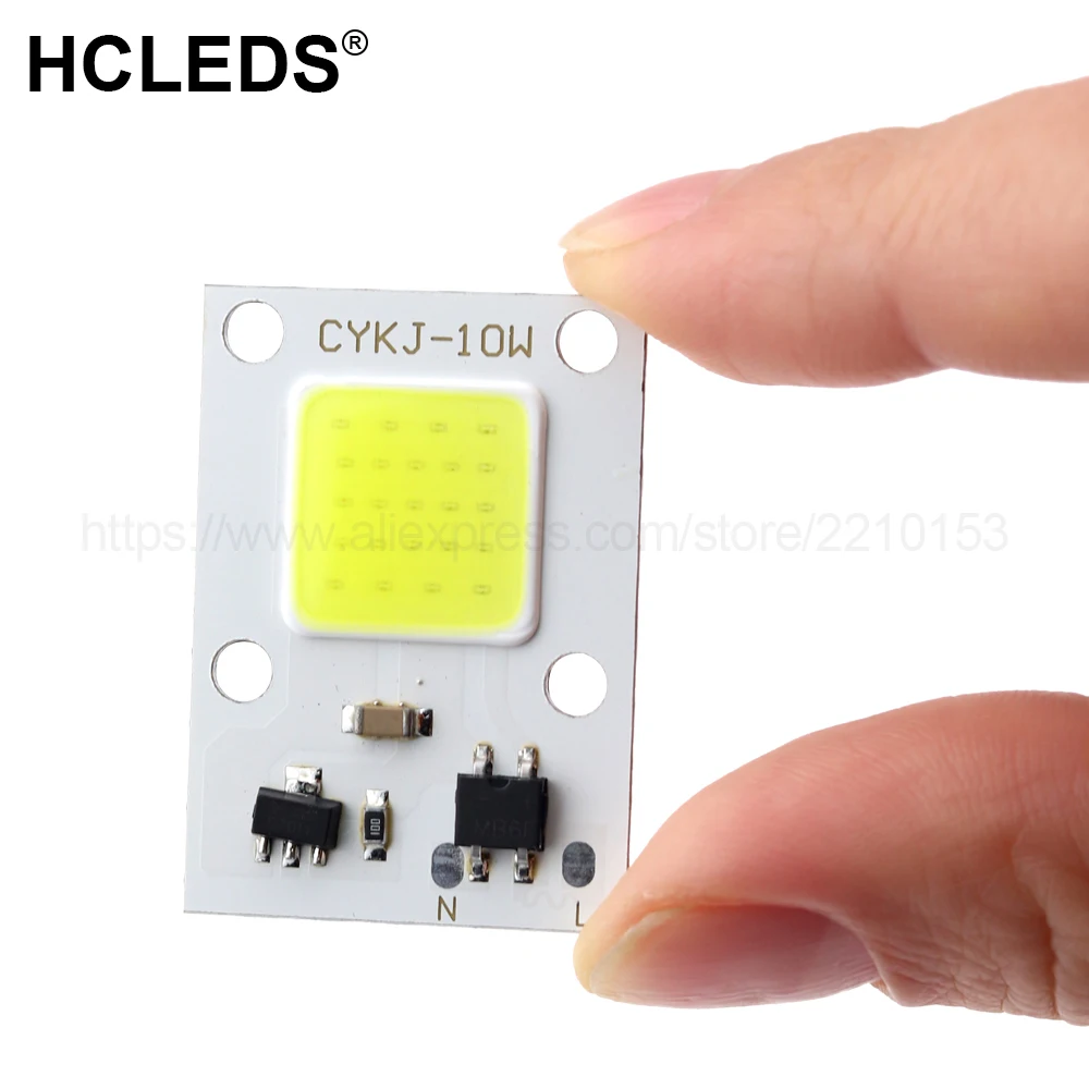 10W COB Light LED Lamp Chip DIY Floodlight Spotlight Smart IC Fit No Driver AC160-260V
10W COB Light LED Lamp Chip DIY Floodlight Spotlight Smart IC Fit No Driver AC160-260V