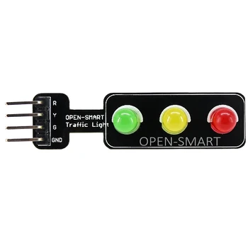 Traffic Light LED Display Module for Arduino Onboard Red Yellow Green 5mm LED Great for Making Traffic Light System Model
Traffic Light LED Display Module for Arduino Onboard Red Yellow Green 5mm LED Great for Making Traffic Light System Model