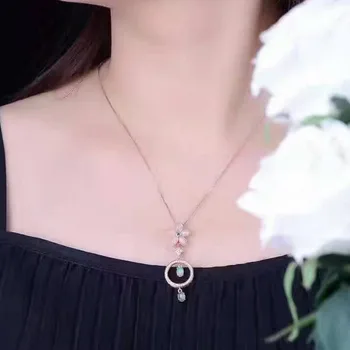 natural opal pendants 925 sterling silver natural color gem flowers Circle combination Pendants fine jewelry women send necklace
natural opal pendants 925 sterling silver natural color gem flowers Circle combination Pendants fine jewelry women send necklace
