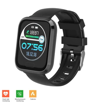 Intelligent Bracelet Color Screen Blood Pressure Fitness Tracker Heart Rate Monitor Applicable to Smart Watch Black
Intelligent Bracelet Color Screen Blood Pressure Fitness Tracker Heart Rate Monitor Applicable to Smart Watch Black