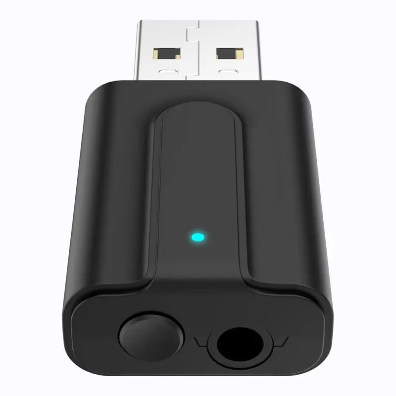 Black Brand New Receiver 2-in-1 Music Audio Transceiver Receiver Transmitter For Bluetooth 5.0 USB Speaker Headphone Adapter
Black Brand New Receiver 2-in-1 Music Audio Transceiver Receiver Transmitter For Bluetooth 5.0 USB Speaker Headphone Adapter
