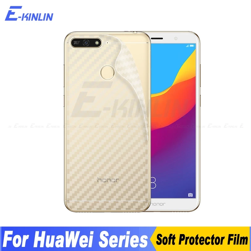 3D Carbon Fiber Back Cover Screen Protector For HuaWei Honor 8C 7A 7C 6C Pro 6X 5 5C Sticker Protective Film Not Glass
3D Carbon Fiber Back Cover Screen Protector For HuaWei Honor 8C 7A 7C 6C Pro 6X 5 5C Sticker Protective Film Not Glass