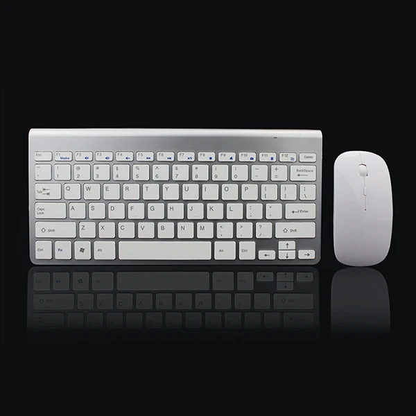 2.4Ghz Ultra-Thin Wireless Keyboard And Mouse Combo With USB Receiver Mouse Keyboard set For Apple PC WindowsXP/7/8/10 silver
2.4Ghz Ultra-Thin Wireless Keyboard And Mouse Combo With USB Receiver Mouse Keyboard set For Apple PC WindowsXP/7/8/10 silver