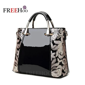 Bags For Women 2019 New Aristocratic luxury Patent Leather Handbag Famous Brand Designer Wedding Party women bag
Bags For Women 2019 New Aristocratic luxury Patent Leather Handbag Famous Brand Designer Wedding Party women bag