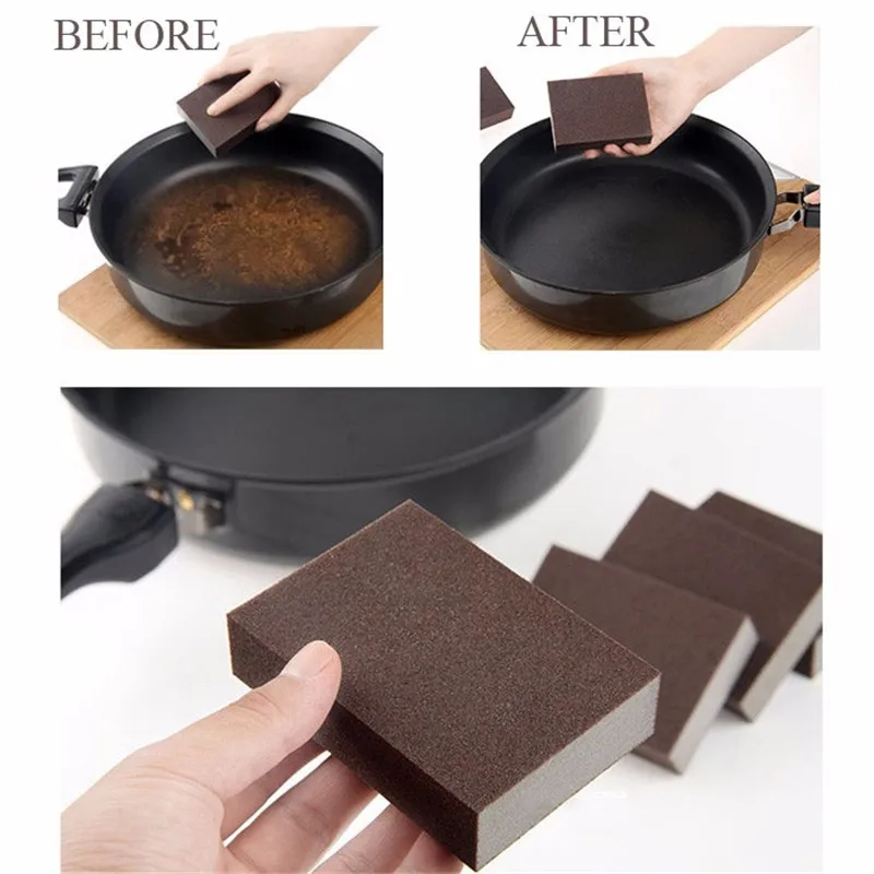 High Quality 5pc Carborundum Magic Sponge Brush Kitchen Home Washing Cleaning Cleaner Tool large and small size
High Quality 5pc Carborundum Magic Sponge Brush Kitchen Home Washing Cleaning Cleaner Tool large and small size
