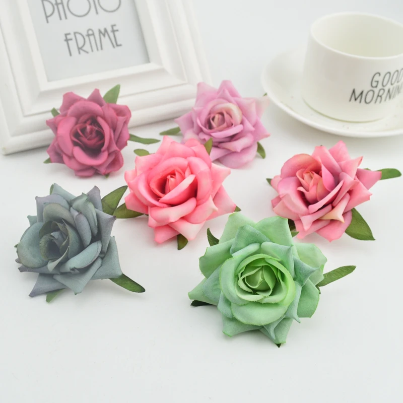 1pcs Cheap High Quality Silk Handmade Artificial Flowers Family Banquet DIY Decorative Wedding Scrapbook People Rose
1pcs Cheap High Quality Silk Handmade Artificial Flowers Family Banquet DIY Decorative Wedding Scrapbook People Rose