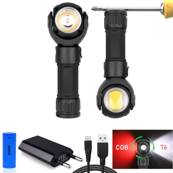 white light Red light cree xml t6 cob lantern usb torch led flashlight rechargeable strong magnet waterproof Camping light
white light Red light cree xml t6 cob lantern usb torch led flashlight rechargeable strong magnet waterproof Camping light