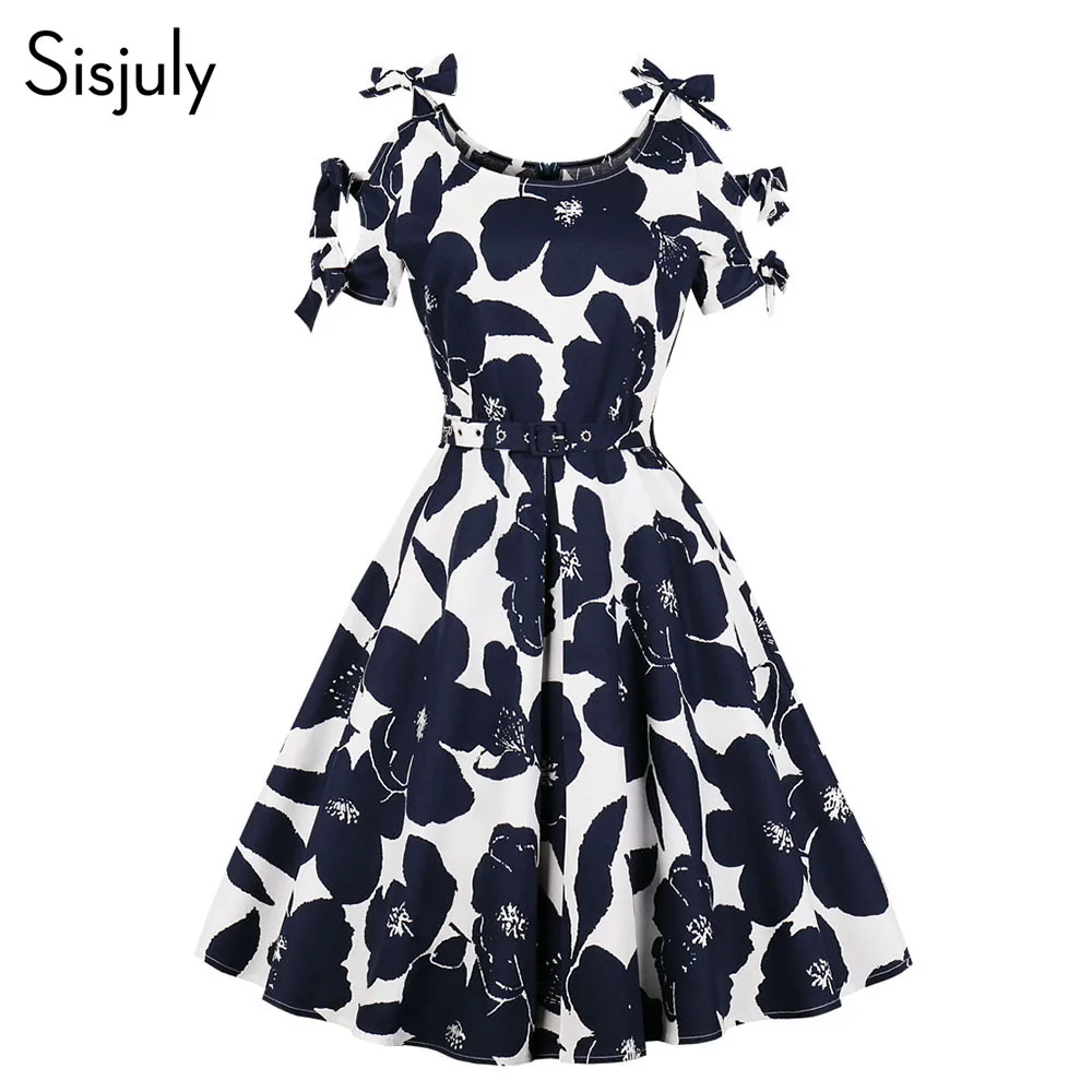 Sisjuly vintage dress girl 2019 new floral print bowknot short sleeve cotton women dress party elegant ladies summer dresses
Sisjuly vintage dress girl 2019 new floral print bowknot short sleeve cotton women dress party elegant ladies summer dresses