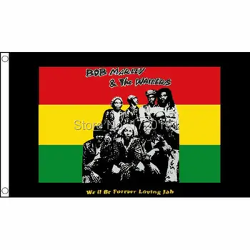 free shipping Bob Marley & The Wailers Flag Large 5 x 3' - Festival Party Banner Rasta Reggae Two buckle
free shipping Bob Marley & The Wailers Flag Large 5 x 3' - Festival Party Banner Rasta Reggae Two buckle