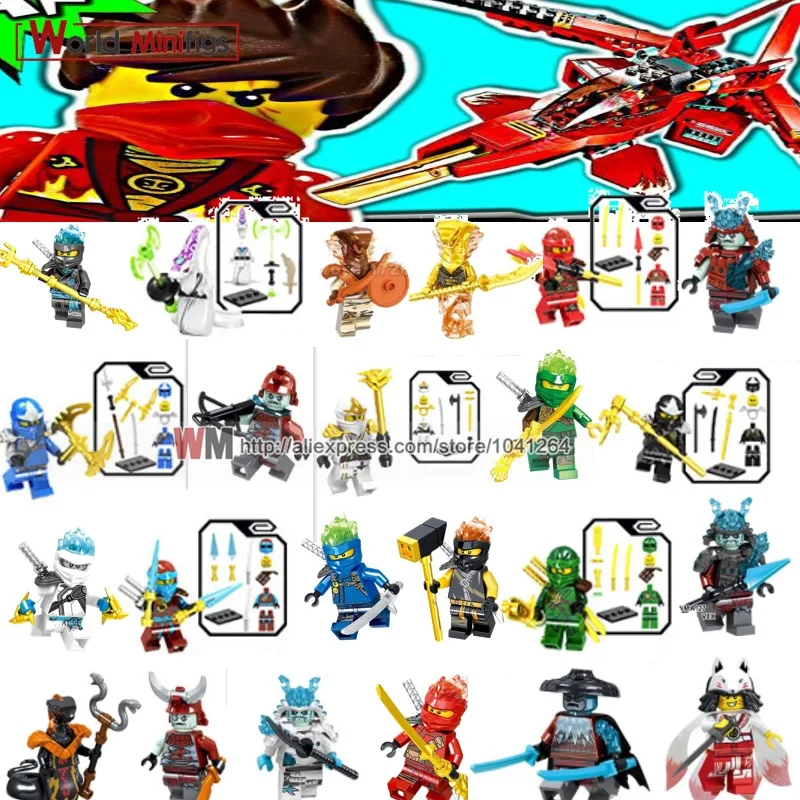 Building Blocks Singles Char Zane General Vex Ice Emperor Akita Warrior Archer Swordsman Bricks Children Toys
Building Blocks Singles Char Zane General Vex Ice Emperor Akita Warrior Archer Swordsman Bricks Children Toys