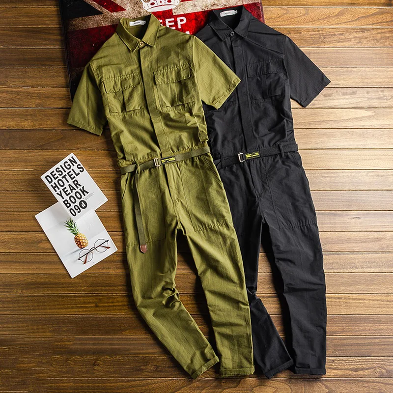 Korean Trend Tooling Wind Mens Jumpsuit Super Personality Youthful Jumpsuit Fashion Casual Men's Rompers
Korean Trend Tooling Wind Mens Jumpsuit Super Personality Youthful Jumpsuit Fashion Casual Men's Rompers