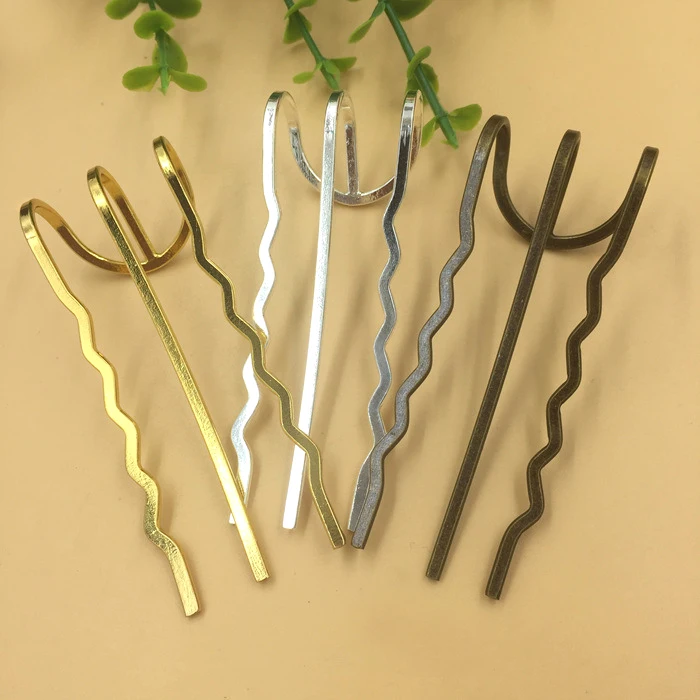 80mm Wired Hairpin Hair Pin Stick Kanzashi Findings DIY Hair Jewelry Accessories Women Wedding Brass Metal Hairwear Hairstick
80mm Wired Hairpin Hair Pin Stick Kanzashi Findings DIY Hair Jewelry Accessories Women Wedding Brass Metal Hairwear Hairstick