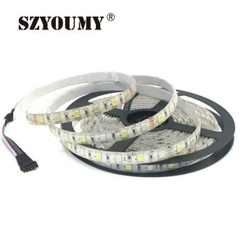 

SZYOUMY LED Strip 5050 DC12V 60LEDs/m 5m/lot Flexible LED Light RGBWW RGBW 5050 LED Strip IP20 IP65 Waterproof