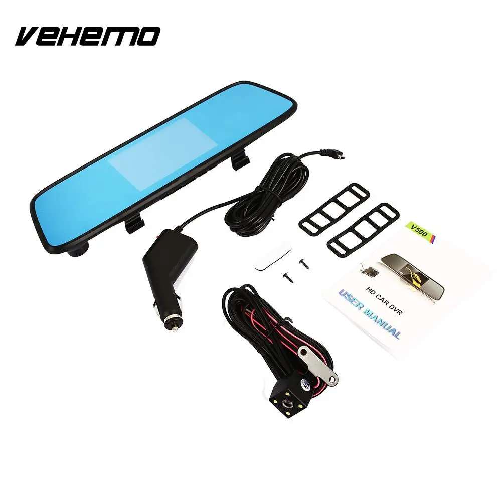 4.3inch Durable Universal Dash Cam G-Gensor Auto On/Off Parking Monitor Loop Recording Driving Recorder Motion Detection
4.3inch Durable Universal Dash Cam G-Gensor Auto On/Off Parking Monitor Loop Recording Driving Recorder Motion Detection