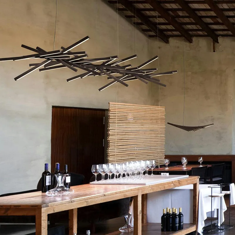 Modern personalized art restaurant chandelier Designer bar chandelier Changing fashion chandelier Light body can change shape
Modern personalized art restaurant chandelier Designer bar chandelier Changing fashion chandelier Light body can change shape