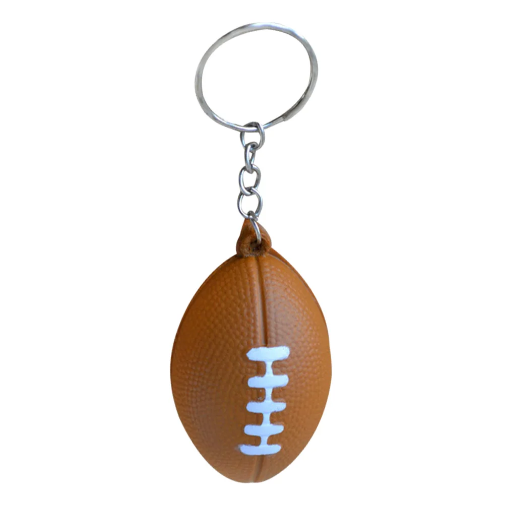 6 pcs American Football Keychains Rugby PU Lovely Key Chain Souvenir Pendant Keyring
6 pcs American Football Keychains Rugby PU Lovely Key Chain Souvenir Pendant Keyring
