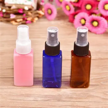 4pcs Portable 30ML Refillable Bottle Water Plastic Pressed Pump Spray Bottle Liquid Container Mini Travel Bottles Square 
4pcs Portable 30ML Refillable Bottle Water Plastic Pressed Pump Spray Bottle Liquid Container Mini Travel Bottles Square