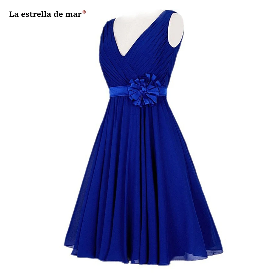vestidos de damas de honor boda Hot Chiffon Sexy V-neck Halter A Line Royal Blue Watermelon Red Dark Blue Bridesmaid Dress Tea
vestidos de damas de honor boda Hot Chiffon Sexy V-neck Halter A Line Royal Blue Watermelon Red Dark Blue Bridesmaid Dress Tea
