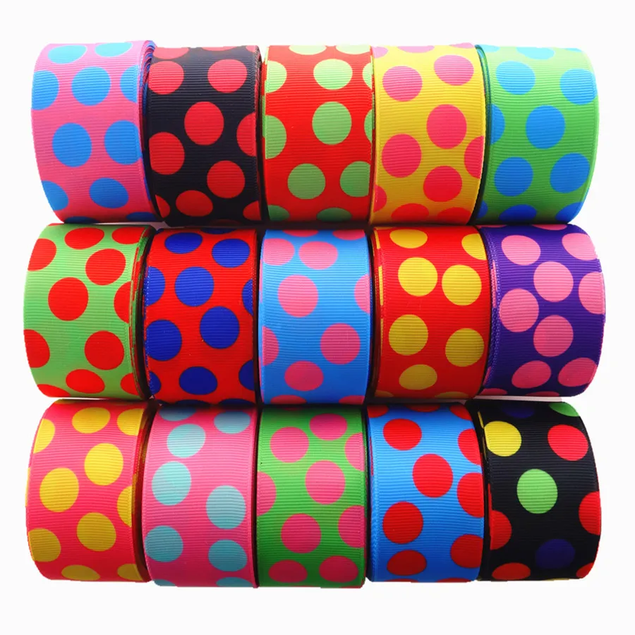 1.5" 38mm 5 yards Polka Dots Printed Grosgrain Ribbons DIY Hair Bows Handmade Accessories Apparel Sewing DIY HandMD19012601
1.5" 38mm 5 yards Polka Dots Printed Grosgrain Ribbons DIY Hair Bows Handmade Accessories Apparel Sewing DIY HandMD19012601