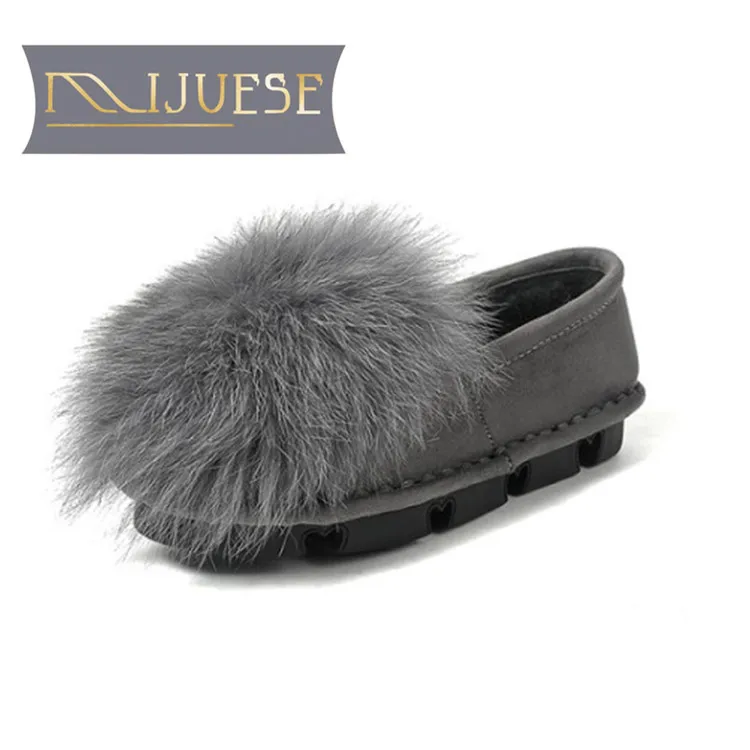 MLJUESE 2018 women flats rabbit hair black color kid suede fur round toe spring autumn comfortable women flats boat shoes
MLJUESE 2018 women flats rabbit hair black color kid suede fur round toe spring autumn comfortable women flats boat shoes