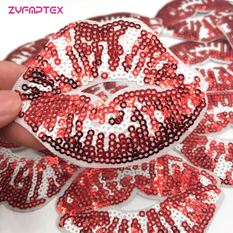 ZYFMPTEX Newest Fashionable 3Pcs/Lot 8X6cm Sexy Red Sequins Patch Sew Or Iron On Lady Clothes Textiles Decoration Free Shipping
ZYFMPTEX Newest Fashionable 3Pcs/Lot 8X6cm Sexy Red Sequins Patch Sew Or Iron On Lady Clothes Textiles Decoration Free Shipping