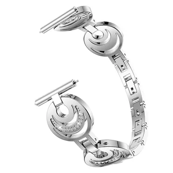 2019 Watchbands Crescent Crystal Metal Watch Band Wrist Strap For Samsung Galaxy Watch 46mm Fashion Luxury Women Watch Belts
2019 Watchbands Crescent Crystal Metal Watch Band Wrist Strap For Samsung Galaxy Watch 46mm Fashion Luxury Women Watch Belts