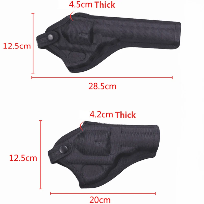 Tactical Revolver Holster Airsoft Gun Case Universal Oxford Revolver Duty Holster Hunting Pistol Case Carry For Revolver Sleeve
Tactical Revolver Holster Airsoft Gun Case Universal Oxford Revolver Duty Holster Hunting Pistol Case Carry For Revolver Sleeve