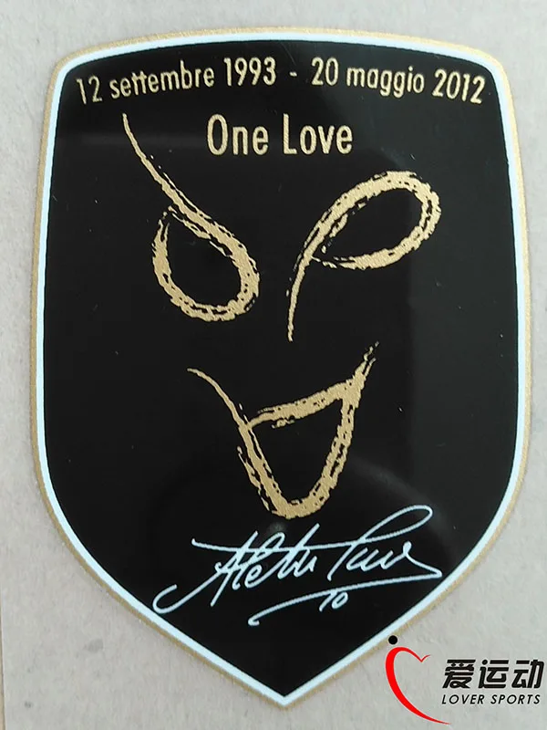 One Love Del Piero, 2011/12, ADP, Toppa One Love Del Piero Patch Finale Coppa Italia 2012 patches
One Love Del Piero, 2011/12, ADP, Toppa One Love Del Piero Patch Finale Coppa Italia 2012 patches