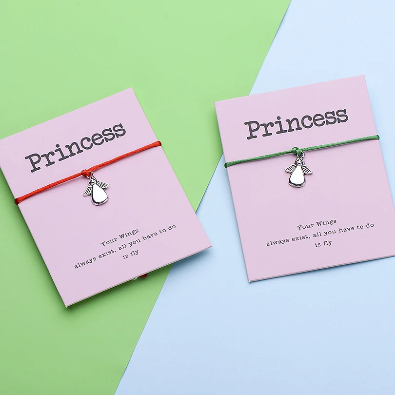 2pcs/set Handmade Multicolor Children Bracelet for Kids Girls Boys Cute Silver Angel Connected Braided Charm Bracelets Jewelry
2pcs/set Handmade Multicolor Children Bracelet for Kids Girls Boys Cute Silver Angel Connected Braided Charm Bracelets Jewelry