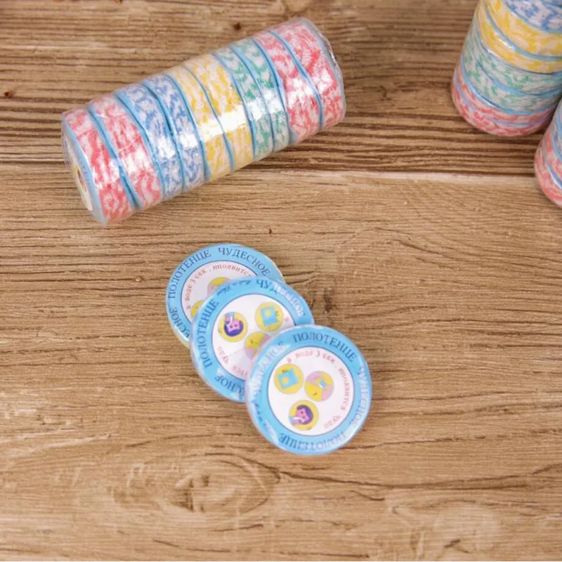 10pcs New Outdoor Traveling Portable Compressed Towel Non Disposable Compressed Towel Non-woven Eco Towel
10pcs New Outdoor Traveling Portable Compressed Towel Non Disposable Compressed Towel Non-woven Eco Towel