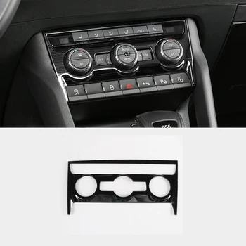 For Skoda Karoq 2017 2018 Car Air Condition Knob Switch Panel Cover Frame Sticker Strips Stainless Steel car Styling Accessory
For Skoda Karoq 2017 2018 Car Air Condition Knob Switch Panel Cover Frame Sticker Strips Stainless Steel car Styling Accessory