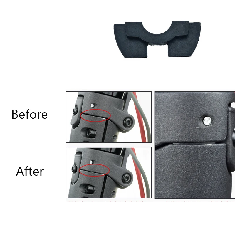 XIAOMI MIJIA M365 Electric Scooter Damping Rubber Pad Vibration Shake Avoid Folding Cushion Xiaomi Scooter Parts Vibration Damp
XIAOMI MIJIA M365 Electric Scooter Damping Rubber Pad Vibration Shake Avoid Folding Cushion Xiaomi Scooter Parts Vibration Damp