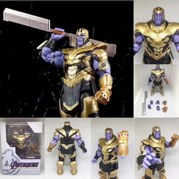 SHF Marvel Avengers 4 Endgame Thanos Figuarts Action Figure Infinity Gauntlet Toys Doll for Gift 
SHF Marvel Avengers 4 Endgame Thanos Figuarts Action Figure Infinity Gauntlet Toys Doll for Gift