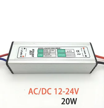 LED drive power supply DC12V-24V projection lamp Low volatge boost Waterproof driver 20W 10 Series 2 Parallel connection
LED drive power supply DC12V-24V projection lamp Low volatge boost Waterproof driver 20W 10 Series 2 Parallel connection