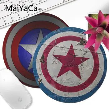 MaiYaCa Top Quality Captain America Beautiful Anime Mouse Mat 20x20cm 22x22cm diameter round mouse pad
MaiYaCa Top Quality Captain America Beautiful Anime Mouse Mat 20x20cm 22x22cm diameter round mouse pad