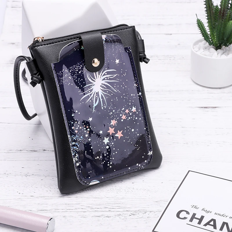 2019 Korean Fashion Mini clutch bag Star Sky Pattern Women handbag Casual Mini Shoulder Messenger bags Super Hot Small Phone Bag
2019 Korean Fashion Mini clutch bag Star Sky Pattern Women handbag Casual Mini Shoulder Messenger bags Super Hot Small Phone Bag