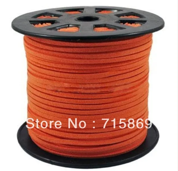 Free Shipping Salmon 100Yards(92Meter) GENUINE Suede Cord Reel 3mm*1.5mm - DIY JEWELRY Craft Beads for necklace and bracelet
Free Shipping Salmon 100Yards(92Meter) GENUINE Suede Cord Reel 3mm*1.5mm - DIY JEWELRY Craft Beads for necklace and bracelet