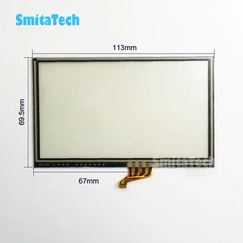 4.7 inch 4.8 inch 113*68.5mm Resistive Touch Screen Digitizer GPS Touch screen Panel Replacement QT588
4.7 inch 4.8 inch 113*68.5mm Resistive Touch Screen Digitizer GPS Touch screen Panel Replacement QT588