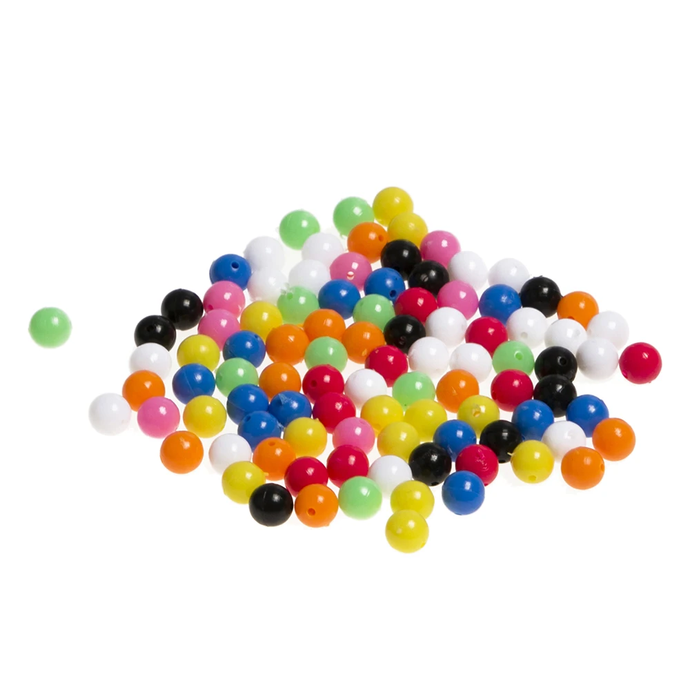 100pcs Fishing Rigging Plastic Beads Round Colorful Fishing Beads Multiple Colors Mixed Bait Lures Carp Fishing Tackle Pesca
100pcs Fishing Rigging Plastic Beads Round Colorful Fishing Beads Multiple Colors Mixed Bait Lures Carp Fishing Tackle Pesca