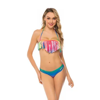 POKEEK Bikinis Sea Wear Fringe Lace Macrame Bikini Tropical Women Deniz Kıyafeti Beach Bikini Sets Hot Sexy Two Pieces Bra
POKEEK Bikinis Sea Wear Fringe Lace Macrame Bikini Tropical Women Deniz Kıyafeti Beach Bikini Sets Hot Sexy Two Pieces Bra