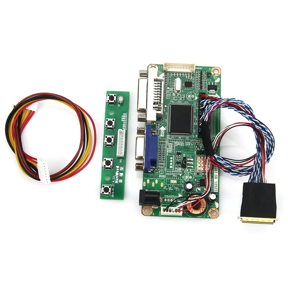 For B156XW02 LTN156AT02 (VGA+DVI) M.RT2261 LCD/LED Controller Driver Board LVDS Monitor Reuse Laptop 1366x768
For B156XW02 LTN156AT02 (VGA+DVI) M.RT2261 LCD/LED Controller Driver Board LVDS Monitor Reuse Laptop 1366x768