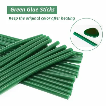Green Glue Sticks 20pcs 7x200mm Hot Melt Glue Sticks 7mm Diameter Hot Gun Glue Home DIY Industrial Hot Sticks
Green Glue Sticks 20pcs 7x200mm Hot Melt Glue Sticks 7mm Diameter Hot Gun Glue Home DIY Industrial Hot Sticks
