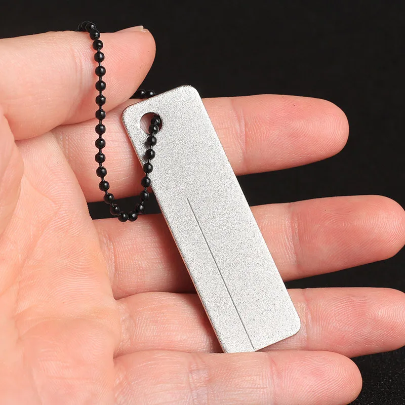 Super Hard Sharpening Stone Keychains Outdoor Mini Sharpener Keyring Chain EDC Camping Equipment Grinding Hook Men gift D535
Super Hard Sharpening Stone Keychains Outdoor Mini Sharpener Keyring Chain EDC Camping Equipment Grinding Hook Men gift D535